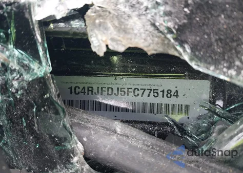 2015 Jeep Grand Cherokee Srt z USA, uszkodzony, nr VIN 1C4RJFDJ5FC775184